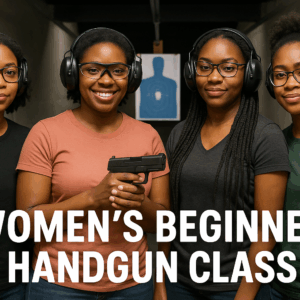 Private Women's Beginner Handgun Class