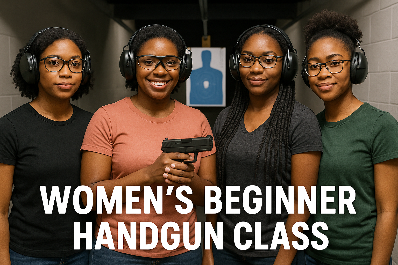 Private Women's Beginner Handgun Class